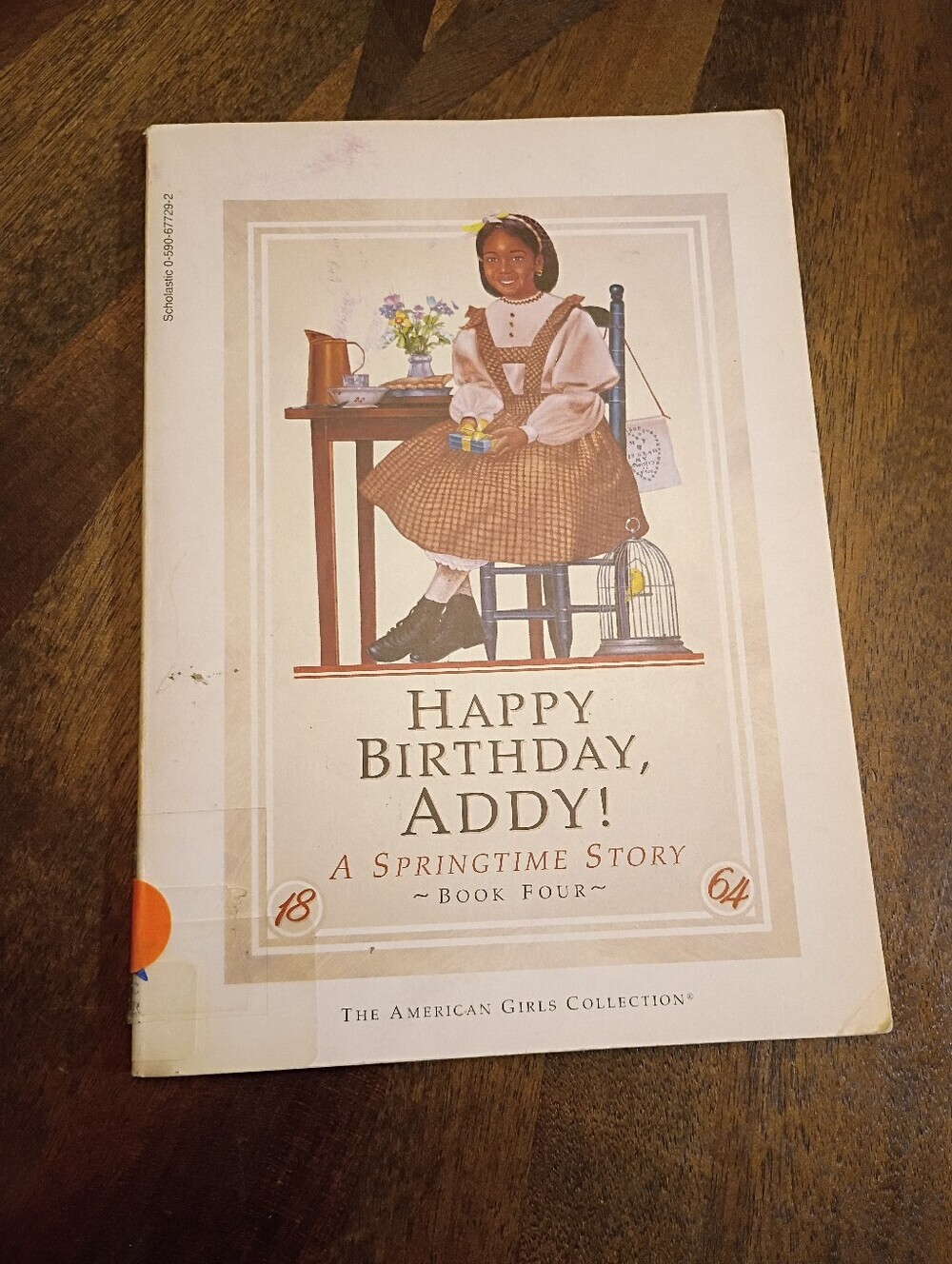 American Girl Addy Book 4 Happy Birthday Addy! A Springtime Story Paperback
